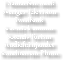 I Samarbete med:
Sveriges Television Swedbank
Sotenäs kommun Sotenäs Turism
Studiefrämjandet Scandinavian Photo 